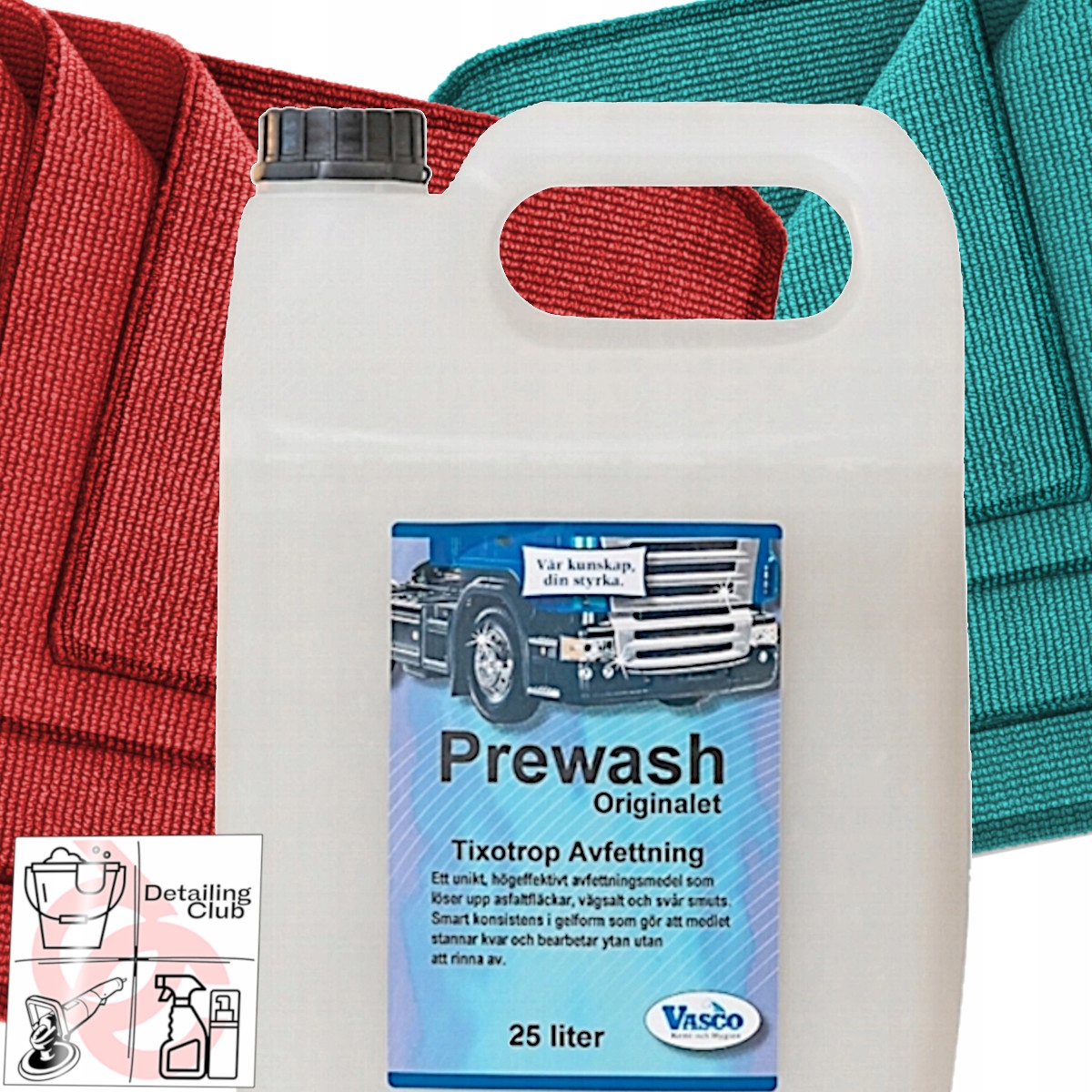 Vasco Tixotrop – gélový prípravok na odstraňovanie dechtu a predumývanie 25 l