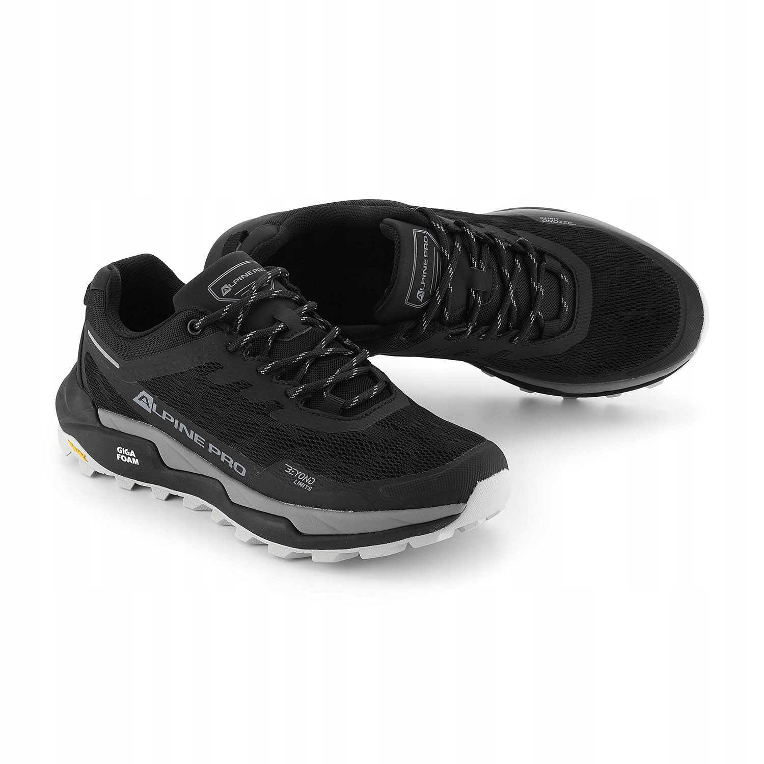 Lekkie buty terenowe Alpine Pro Quede 3 k.czarny r.39