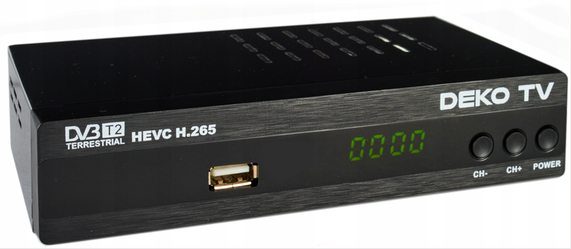 USB DVB-T2 receiver TV HD H.265 HECV MPEG5 (germany)