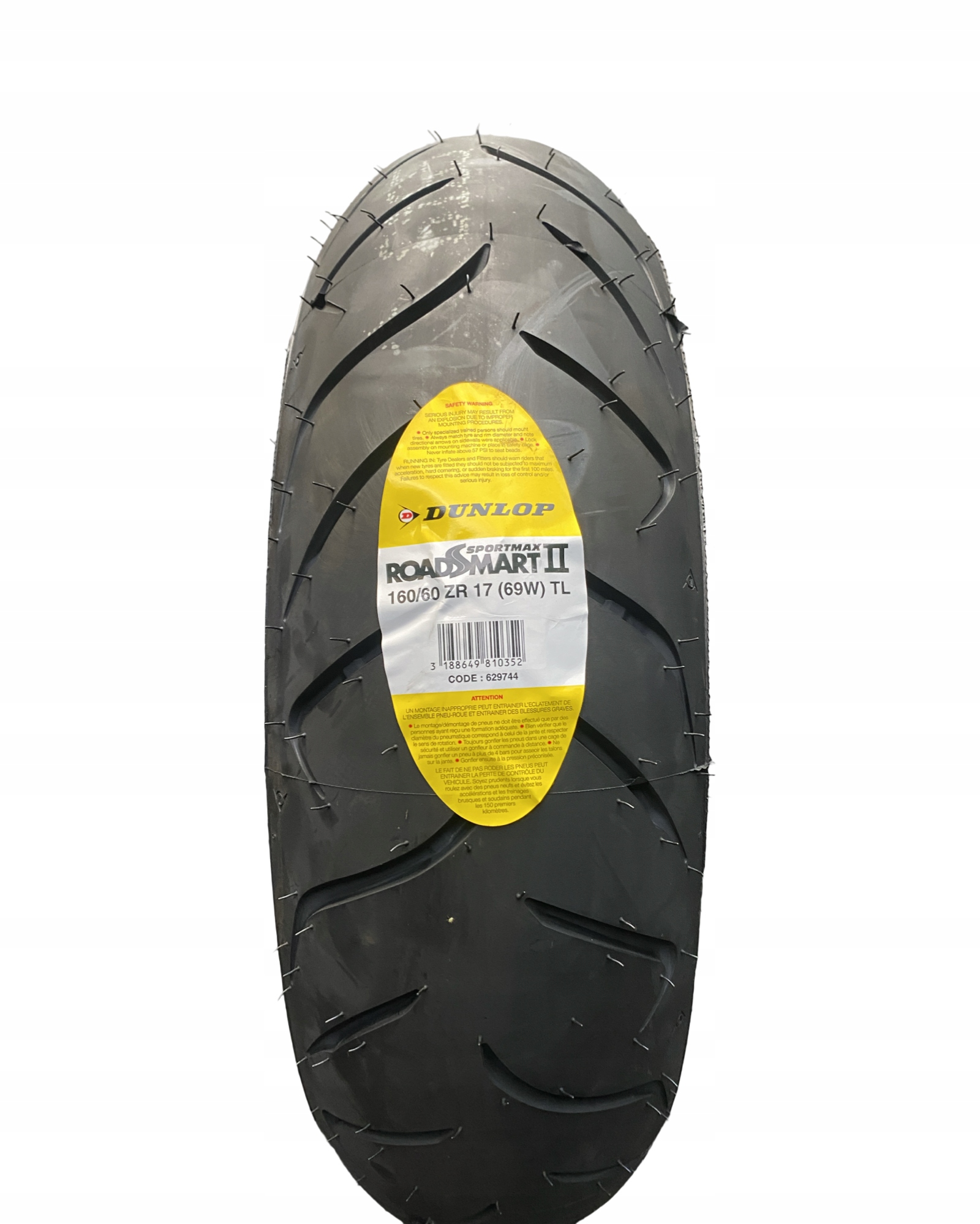 160/60zr17 Dunlop Sportmax Opona w Opony pojedyncze do