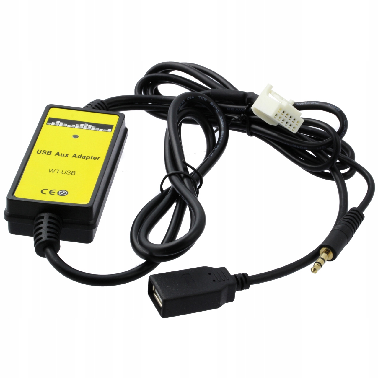 ADAPTER ZMIENIARKI USB AUX TOYOTA YARIS AURIS RAV4