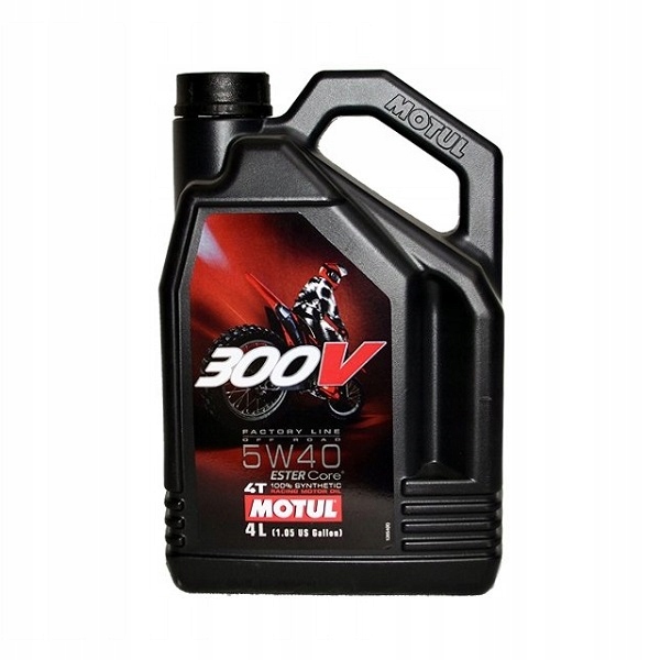MOTUL 300V 4T 5W40 ROAD RACING olej silnikowy 4L