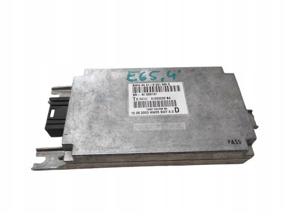 BMW 7 E65 E66 01- MODUŁ STEROWANIA GŁOSEM 6931985