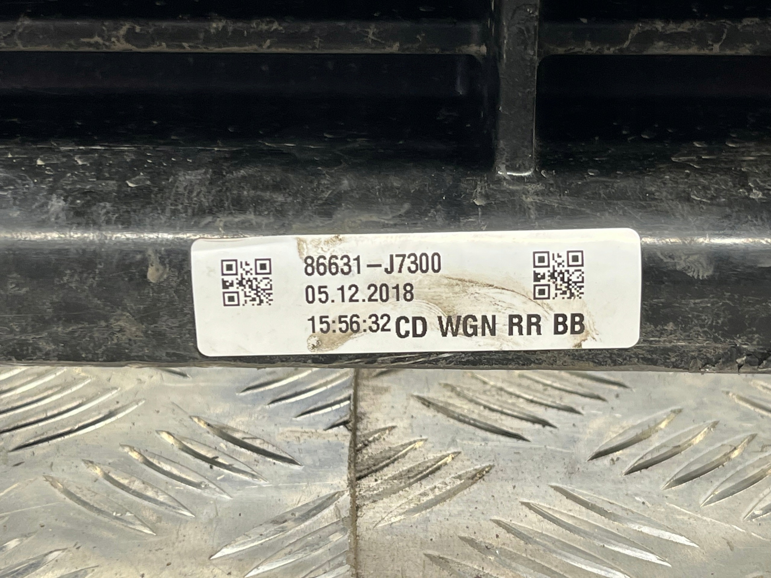 sider below bumper rear KIA CEED III 2018 86631-J7300 KOMBI