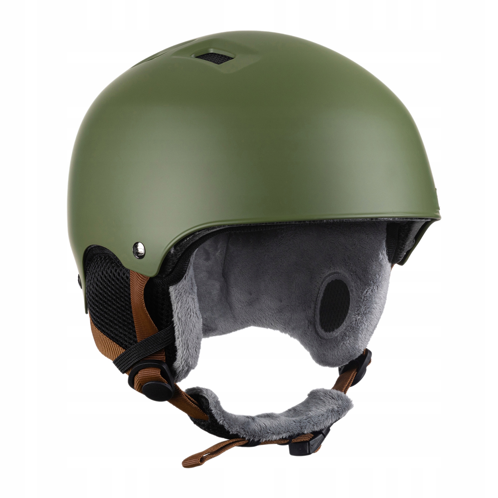 Kask K2 narciarski snowboardowy rowerowy S 51-55 cm oliwkowy