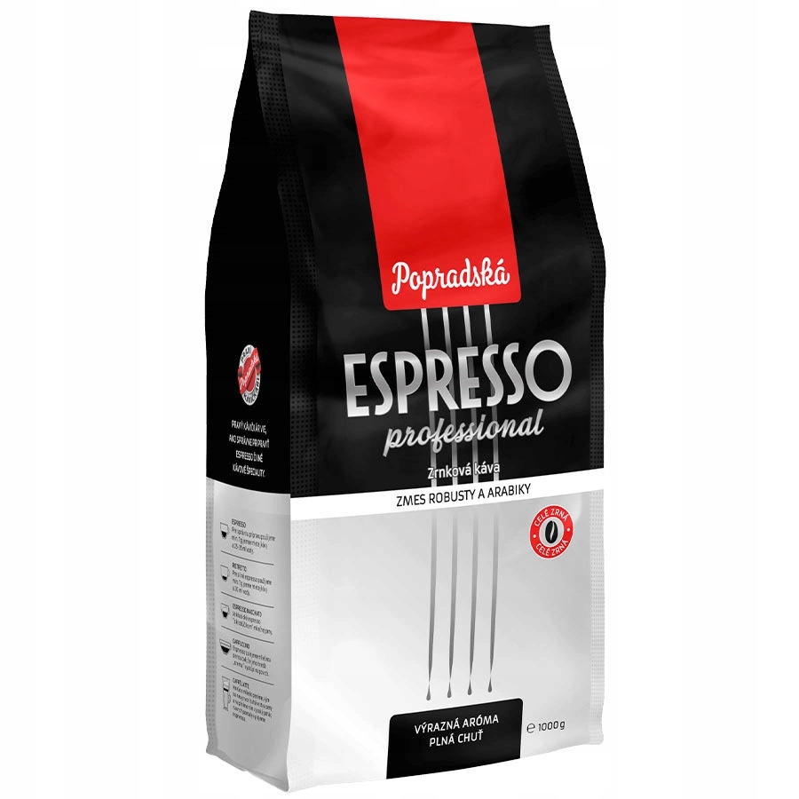 Kawa ziarnista Popradska Espresso Professional 1 kg Kawa z Popradu