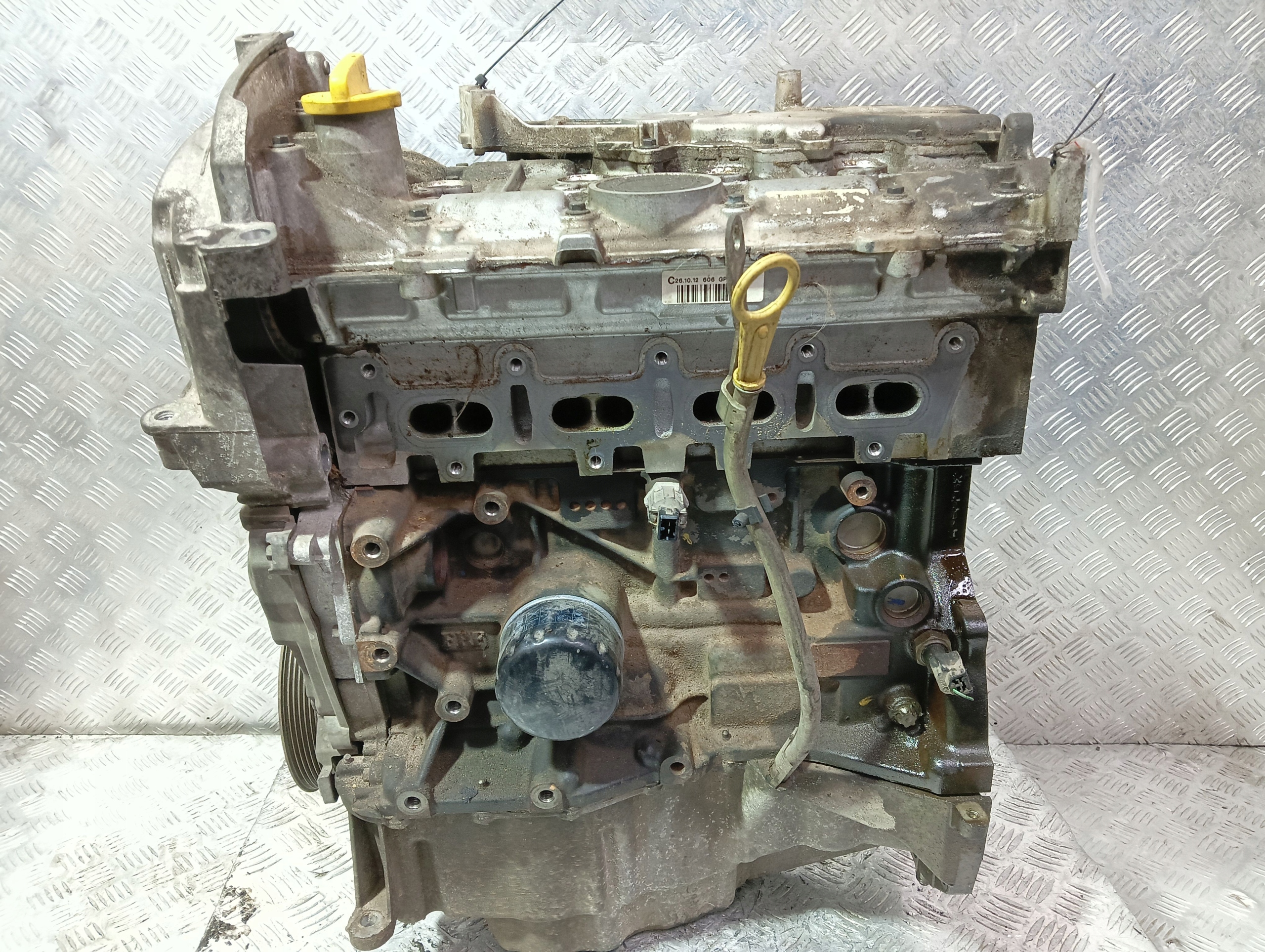 Двигатель голый dacia duster i (2010-2013) 1.6 16v 105km k4mf696