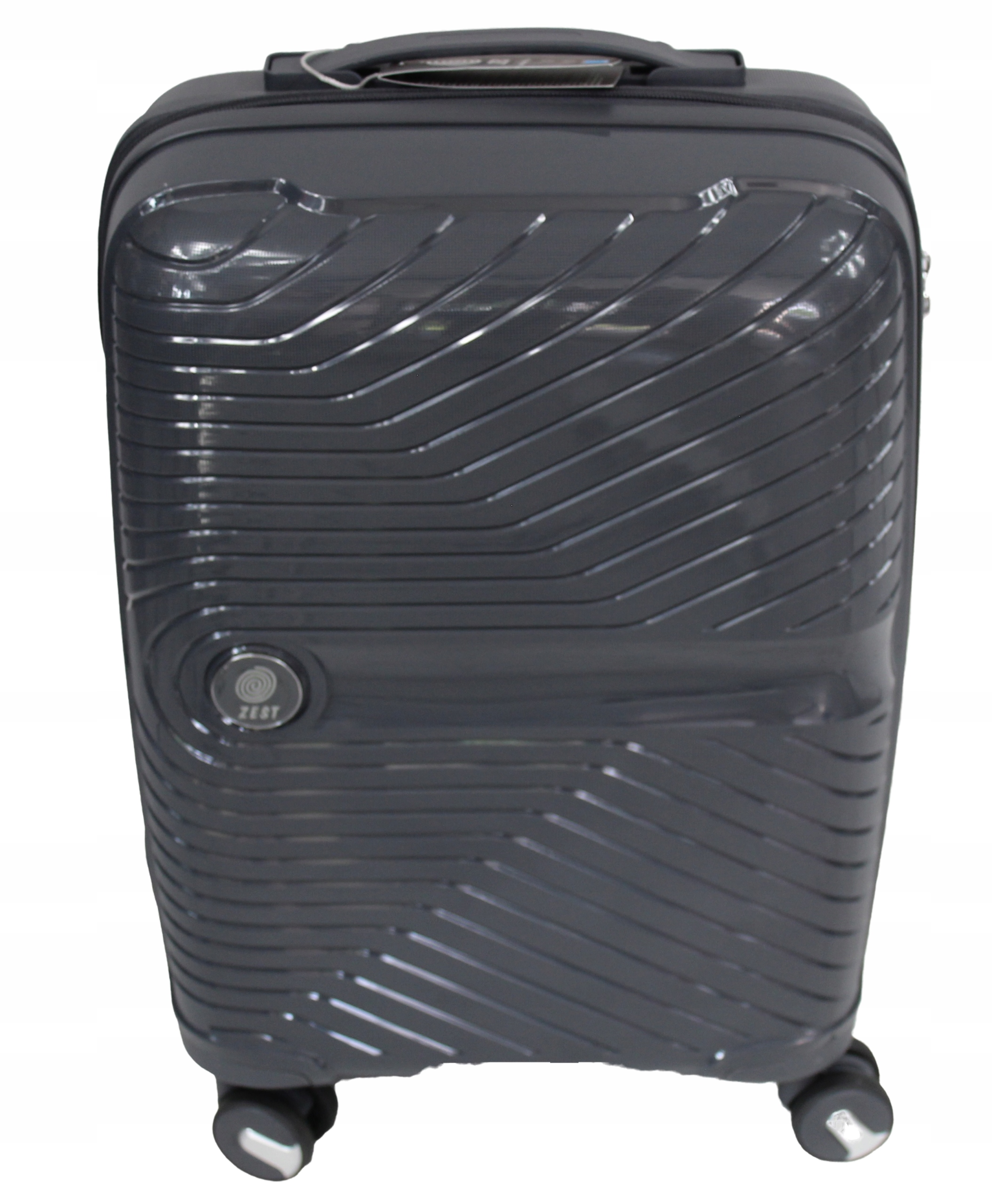 Mała walizka Zest PP01 antracyt- polipropylen