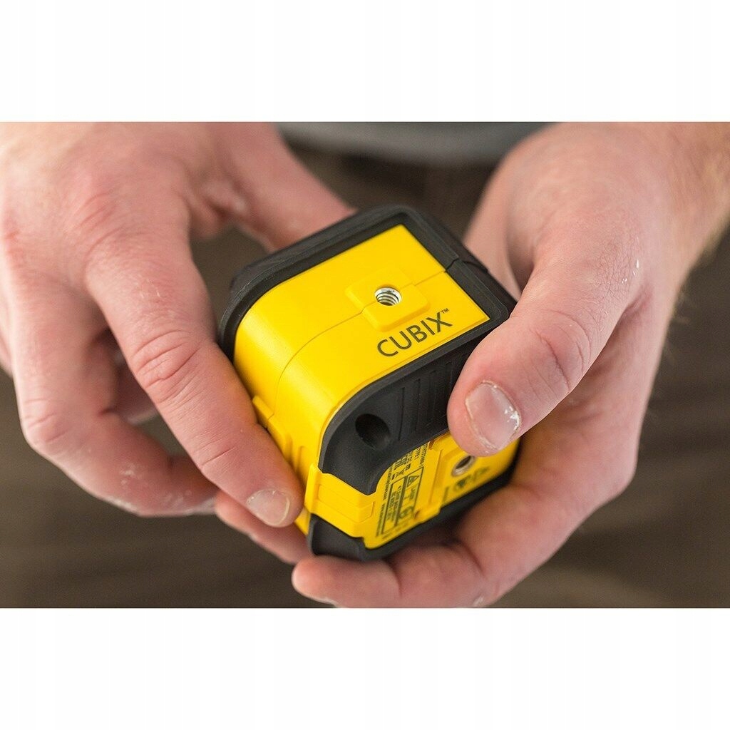 STANLEY LASER KRZYŻOWY BUDOWLANY CUBIX RED CZERWONY 12M Model CUBIX