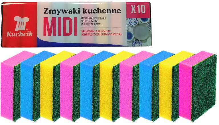 

Kuchcik zmywaki kuchenne midi 10szt