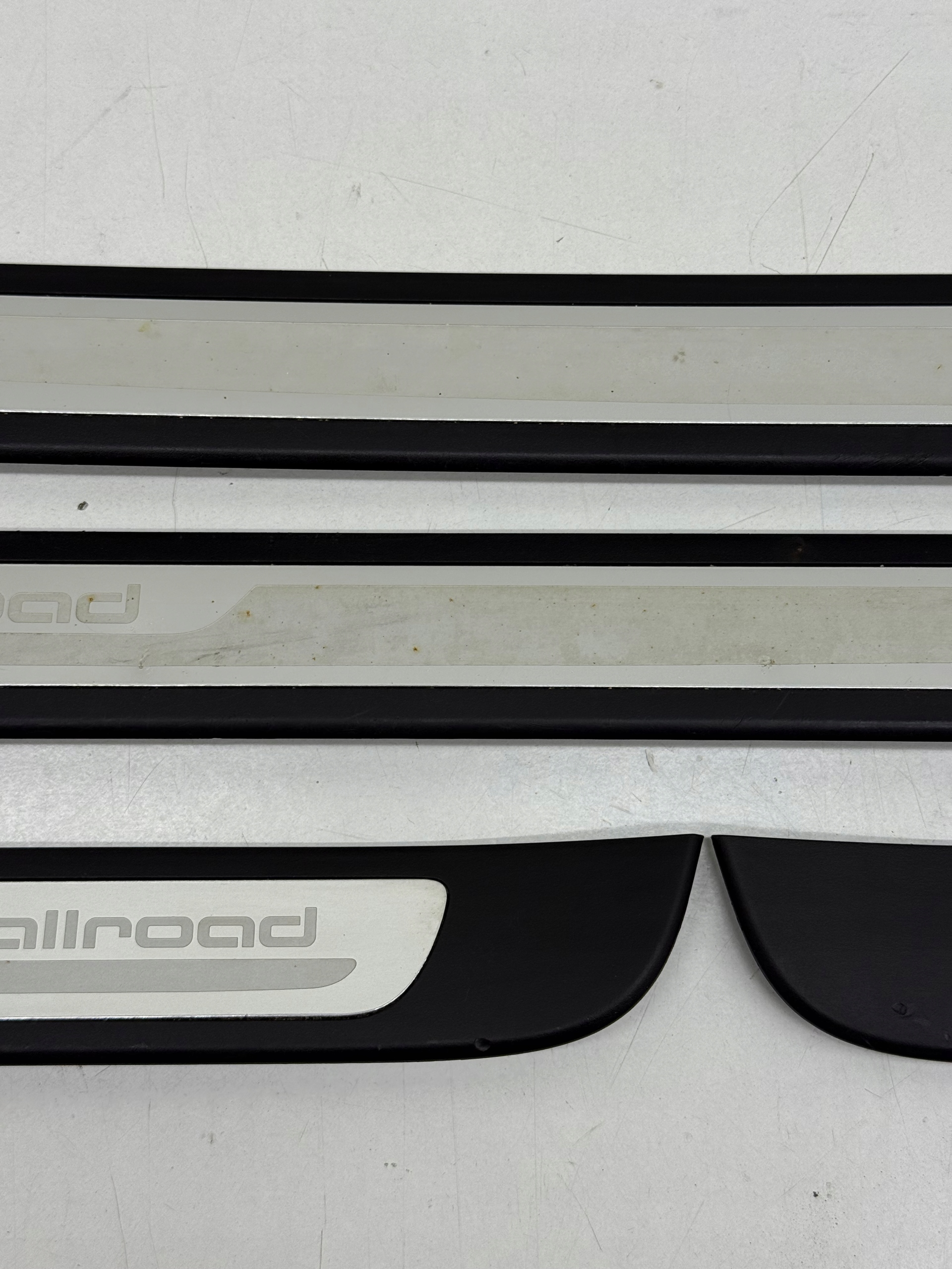 AUDI A6 C7 ALLROAD mouldings caps threshold KOMPLET