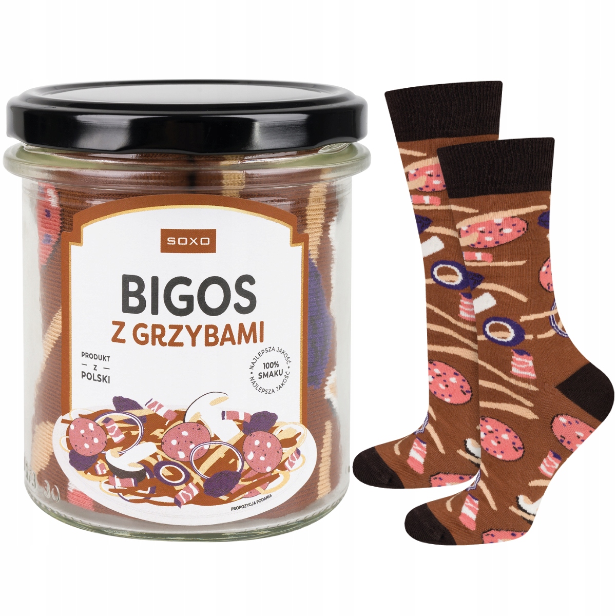 

Skarpety Bigos W Słoiku Soxo Dla Chłopaka