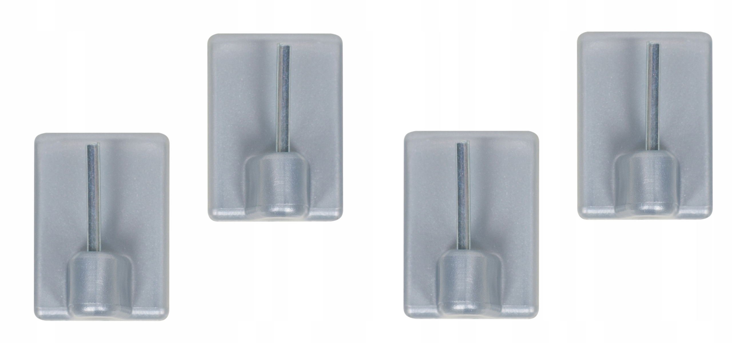 HACZYK samoprzylepny firan Zazdrostki 2szt srebrny Kolor srebrny