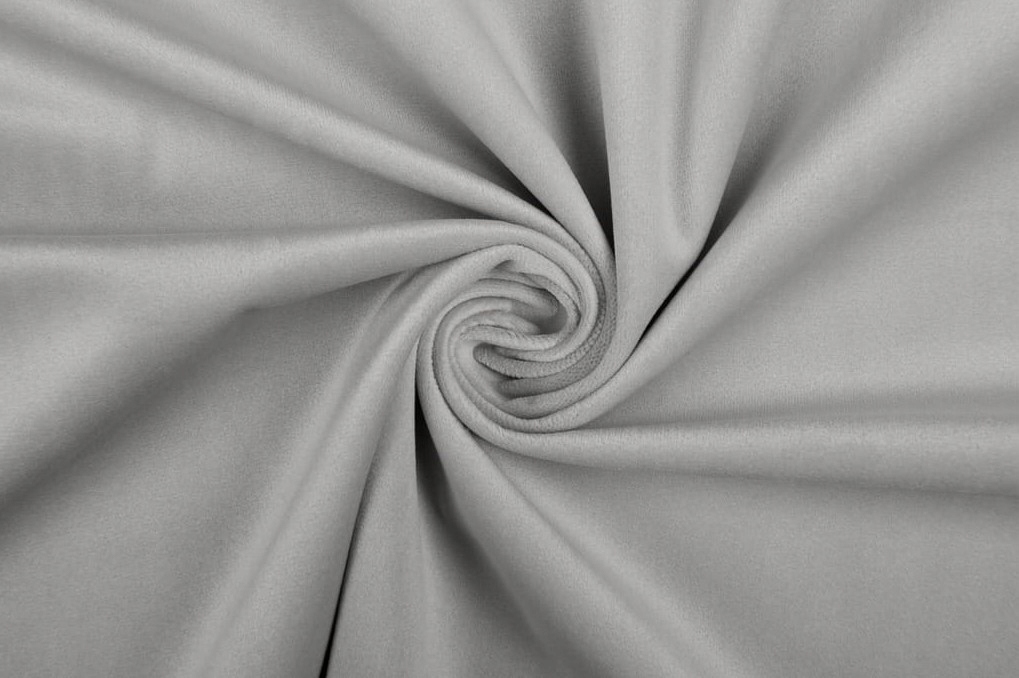 Látka Velur Mat Záclonové Čalounění 280CM Šedá Světlá