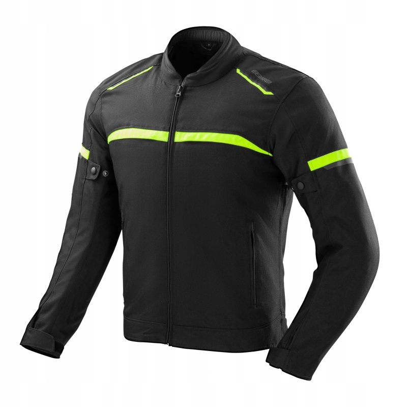Textilná Bunda Ozone Neo Black/flo Yellow XL