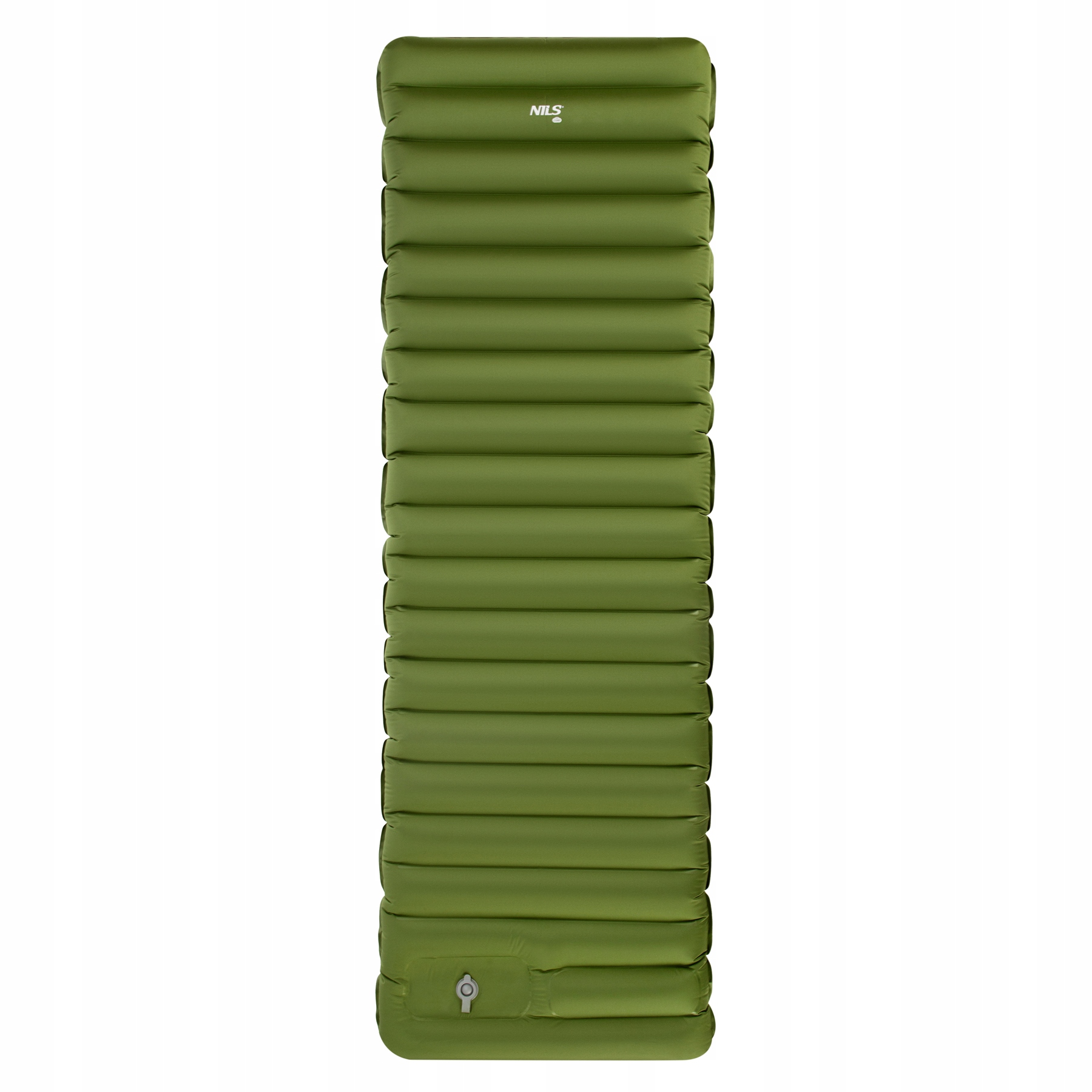 Mata Turystyczna z Wbudowaną Pompką Nils Camp NC4402 Zielona Lekka