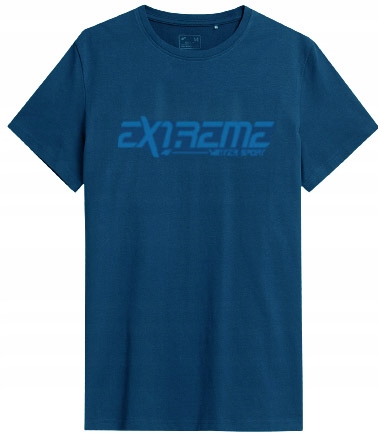 

T-shirt męski 4F TSM015 bawełniany niebieski S