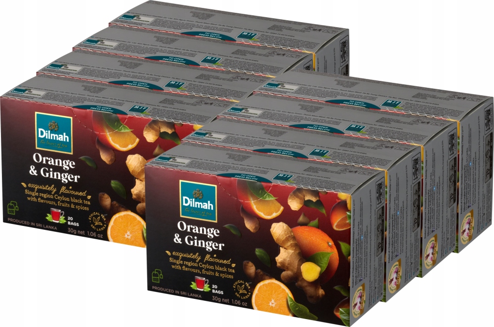 Dilmah Orange-Ginger Ex160 z zawieszką