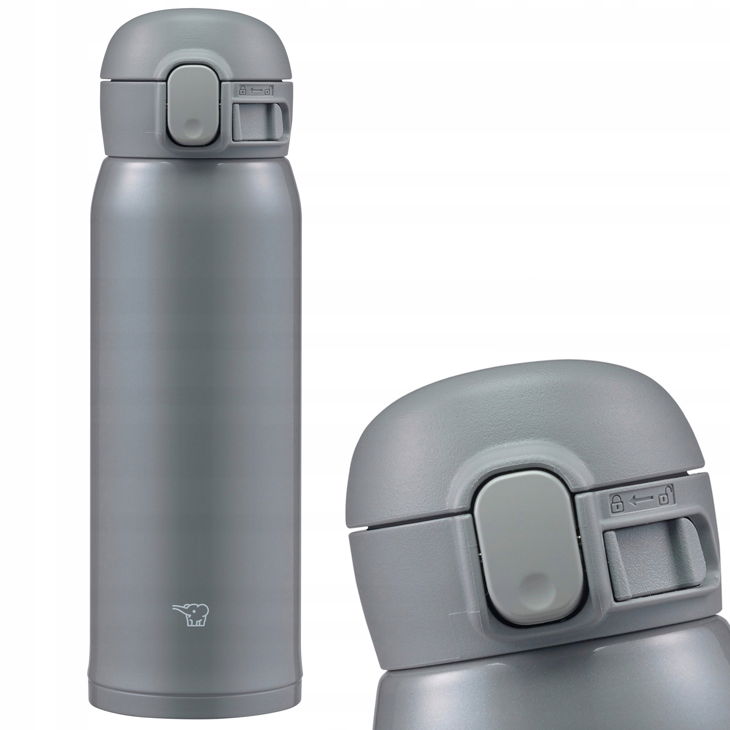 Termos termohrnek Zojirushi SM-WR48E-HP šedý, tmavě šedý, 480 ml