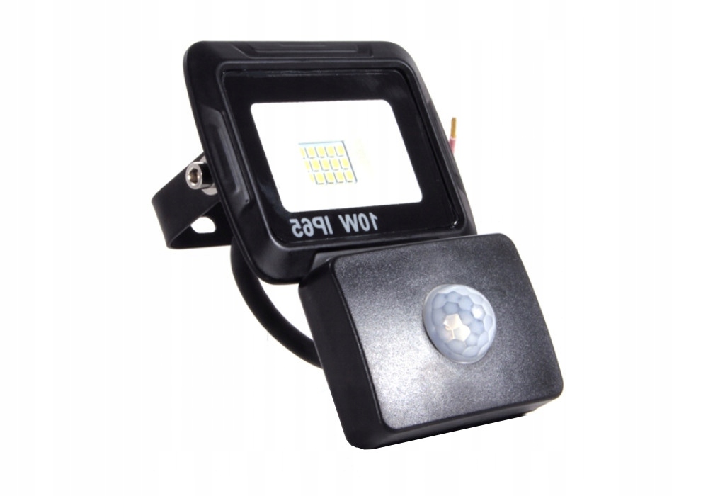 PODWÓRKOWA LAMPA LED Z CZUJNIKIEM RUCHU IP65