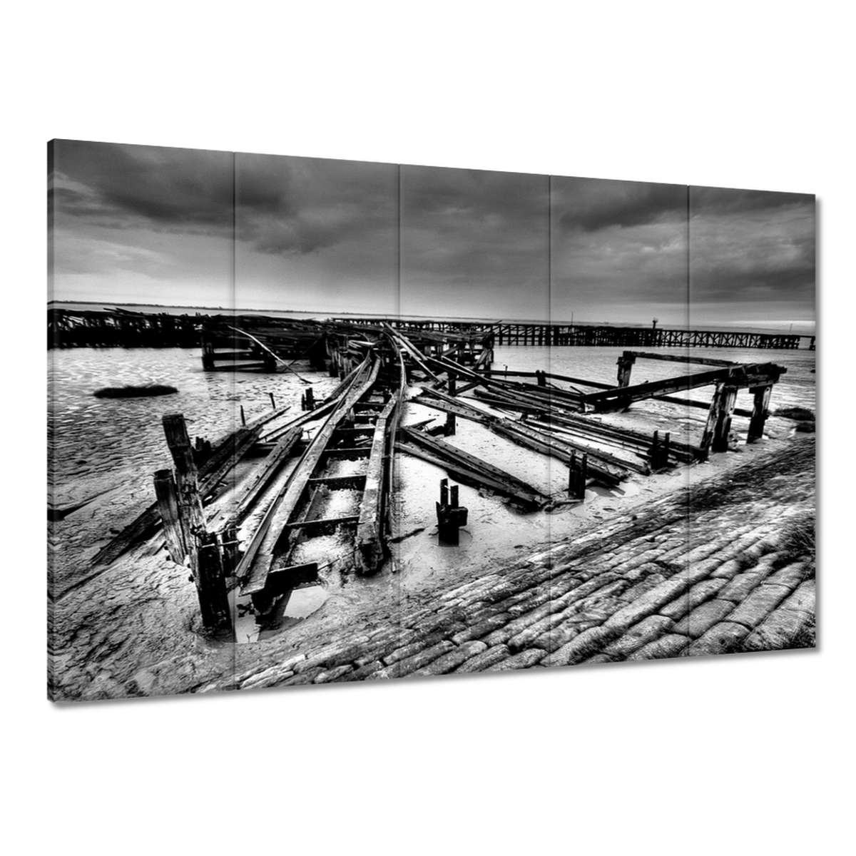 Obrazy 100x70 Rybářské koleje