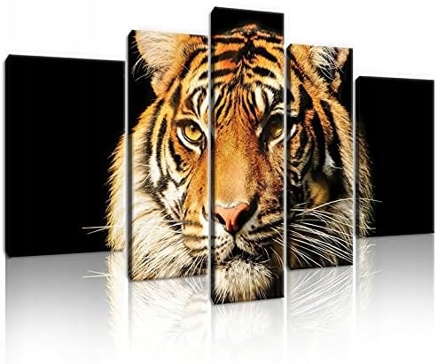 Obraz 170x100 Tiger portrét divoká príroda sila oči dekor steny