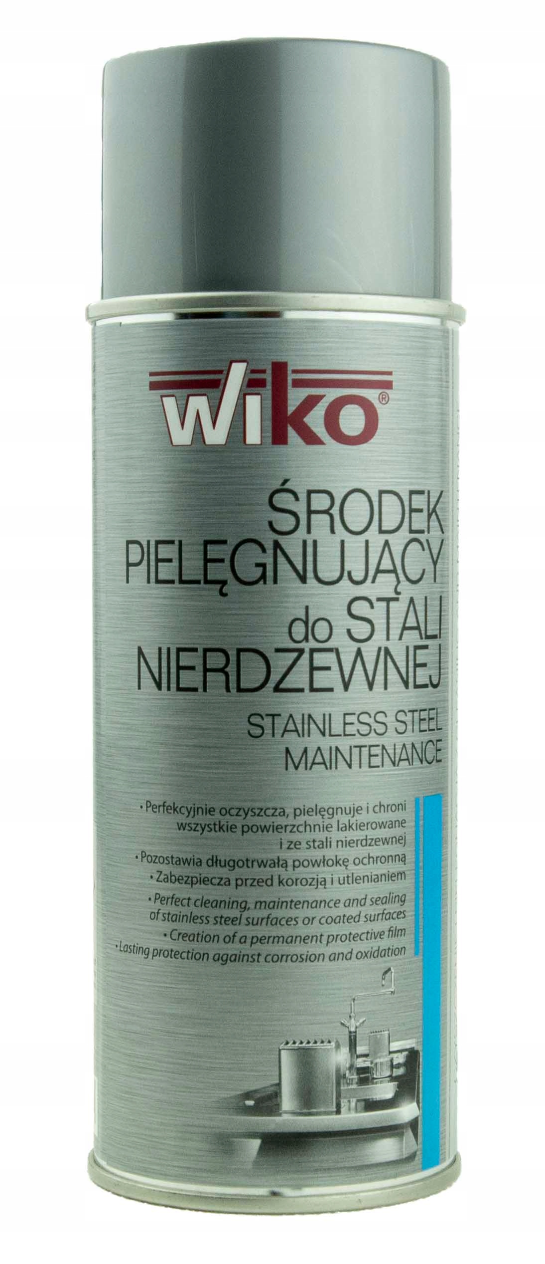 

Środek pielęgnujący stali nierdzewnej Wiko 400 ml