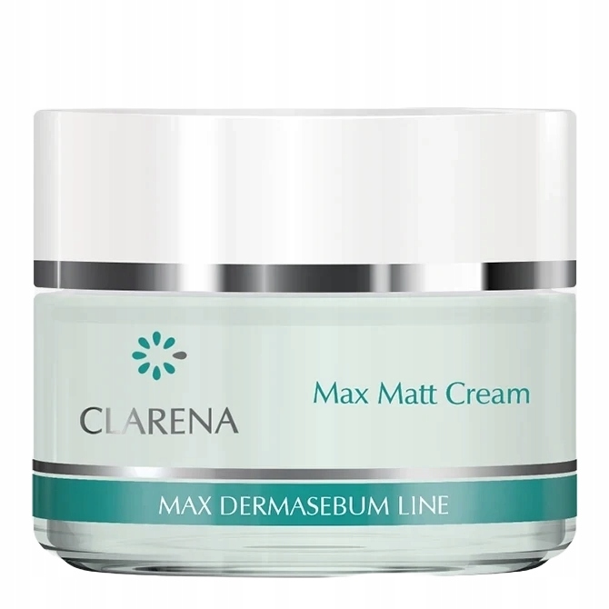 Clarena Krem matujący dzień dla skóry tłustej mieszanej łojotokowej 50 ml