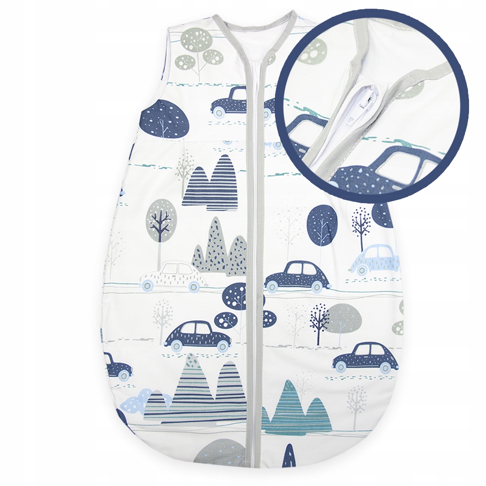 LETNI ŚPIWOREK NIEMOWLĘCY DO SPANIA 80-86 WZORY!