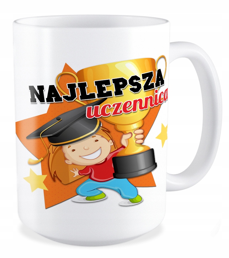

Duży Kubek prezent Uczeń Zakończenie Roku Szkoła