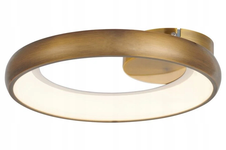 stropní svítidlo Led 20W moderní zlatý kulatý kruh 30 cm 4000K Reality