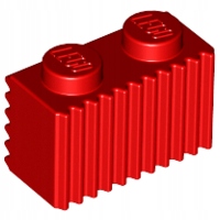

Lego Klocek gril 1x2 2877 czerwony 2 szt.