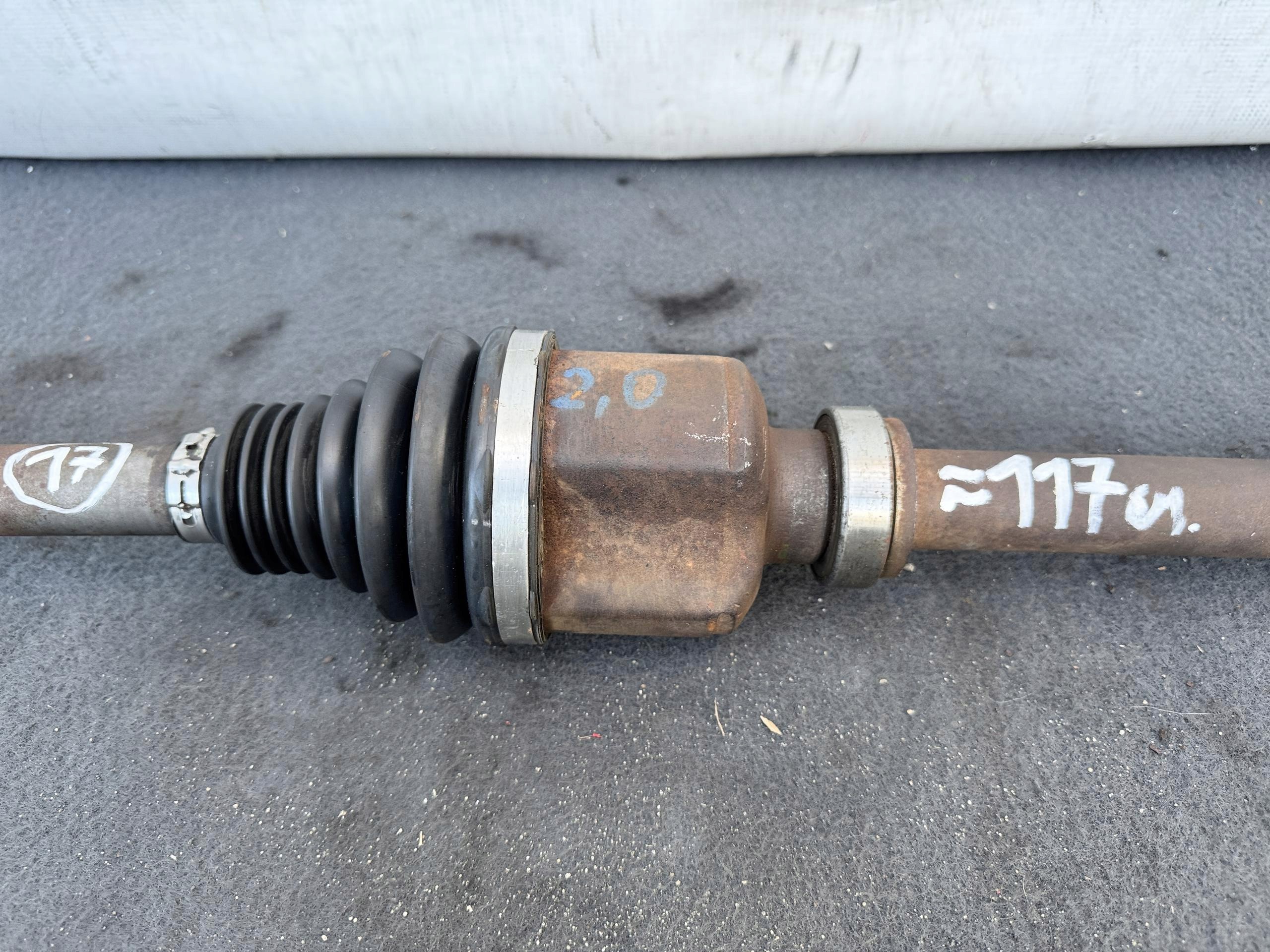 BOXER JUMPER 2.0 2.2 B-HDI 17- semi-axis right long ~117cm dismantling