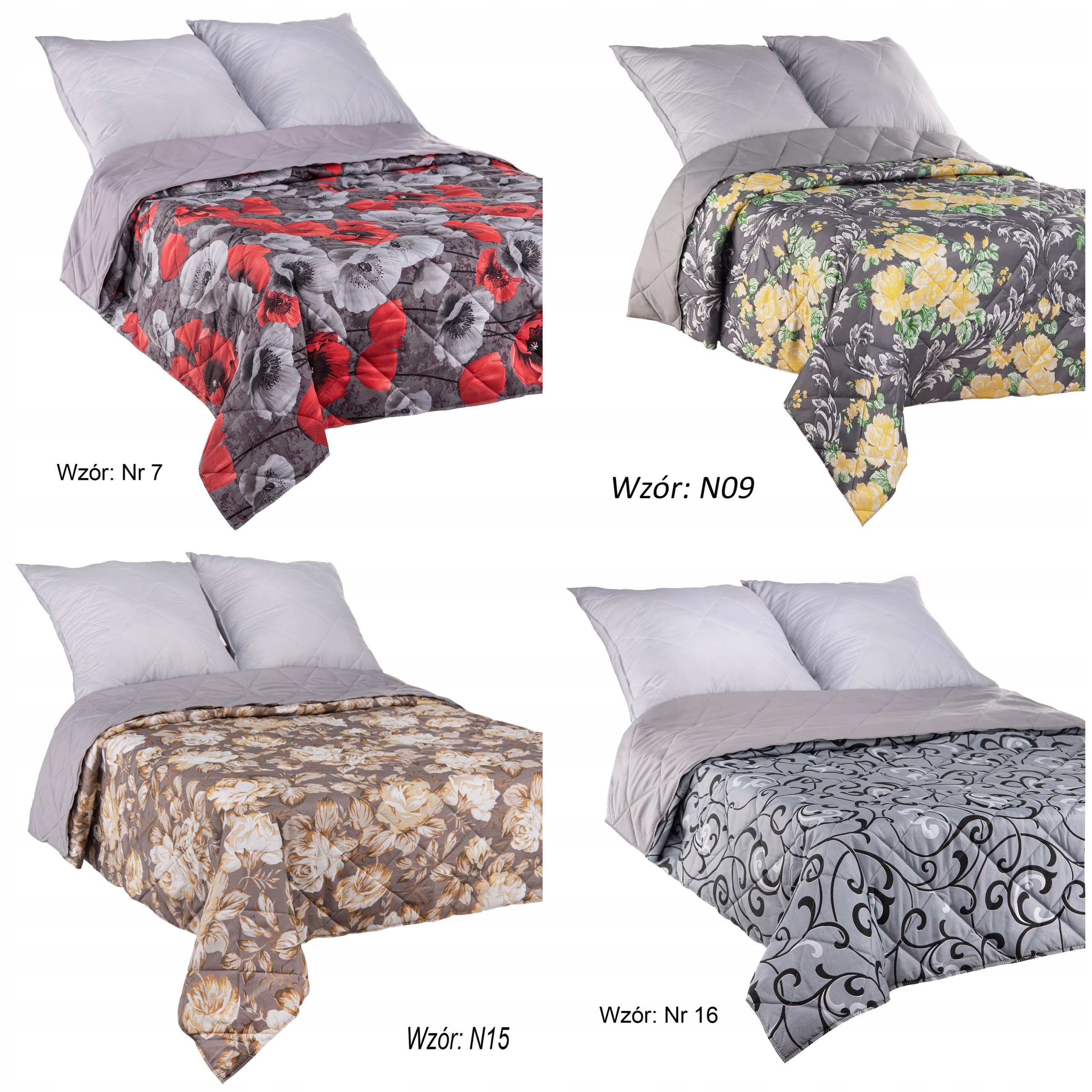 NARZUTA PIKOWANA NA ŁÓŻKO DWUSTRONNA 160X200 KAPA Rodzaj narzuta