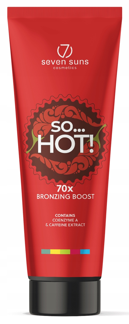 7Suns je hot bronzer s silným hřejivým efektem pro opalování tingle hot