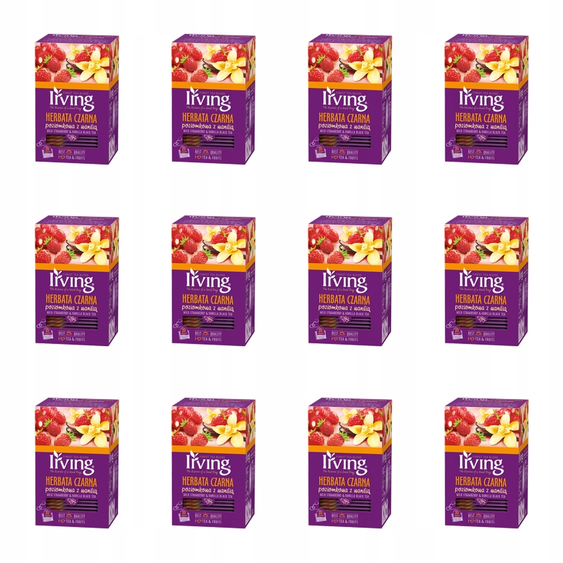 Irving Čaj černý levandulový s vanilkou 30 g (20x1,5 g) X12