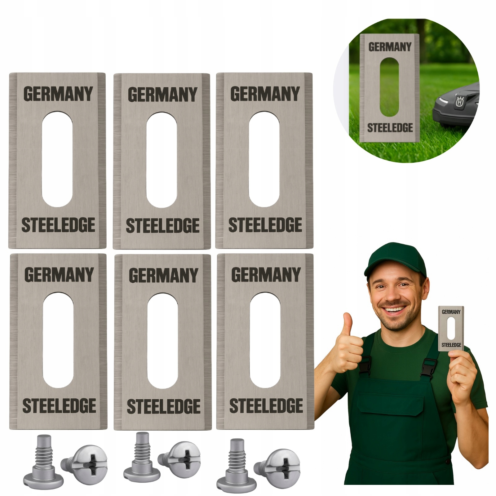 Nože Pro Sekačku Husqvarna Automower 105 305 430x Gardena Delospro 6 ks