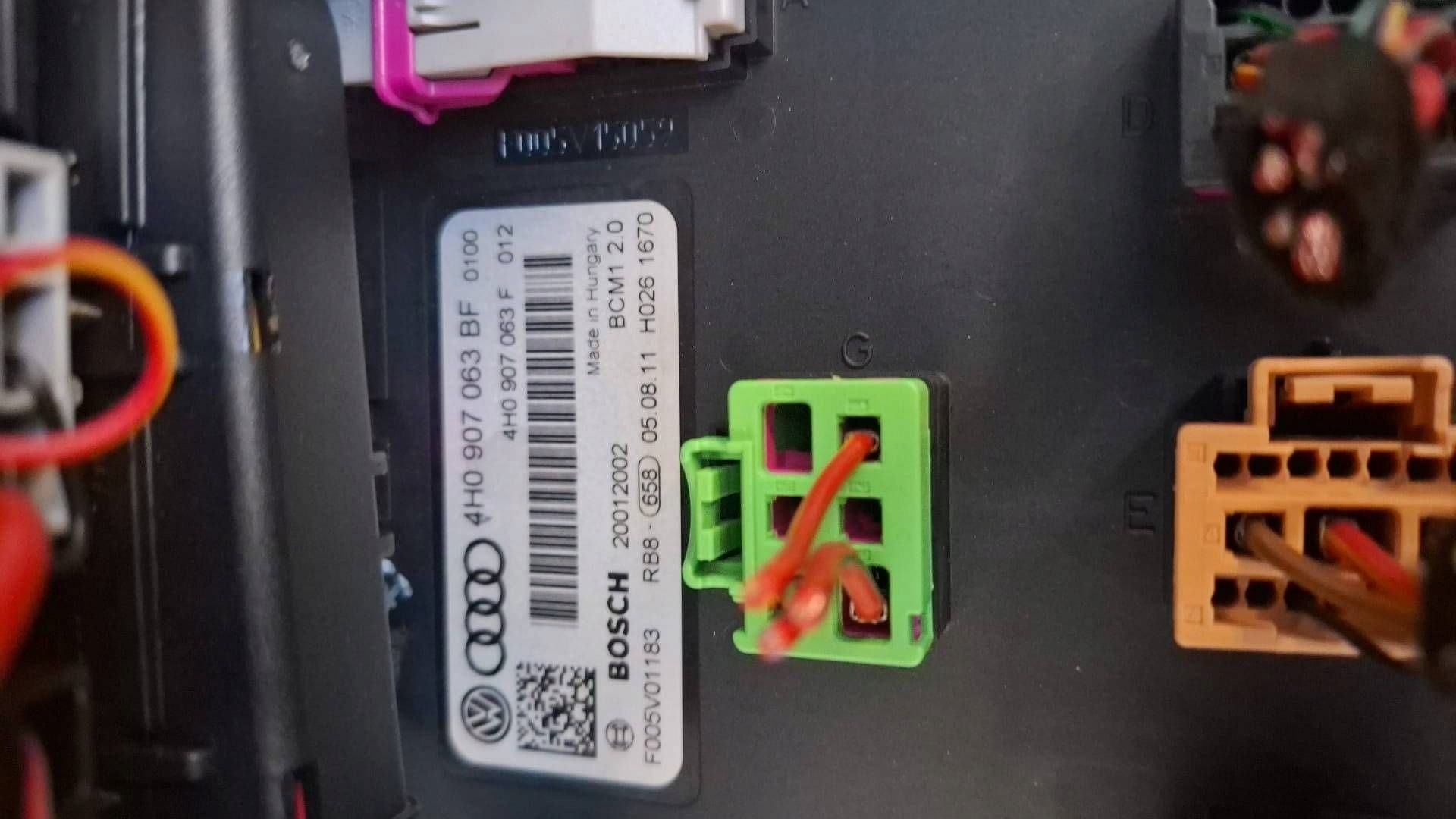 comfort control unit Audi A6 C7 4H0907063BF