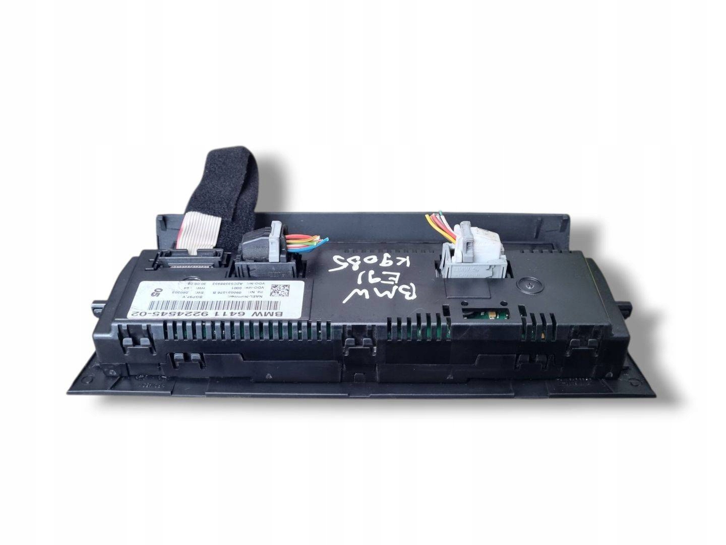 vezérlö panel a klímának BMW 3 E90/E91 facelift E91 2009 64119224545