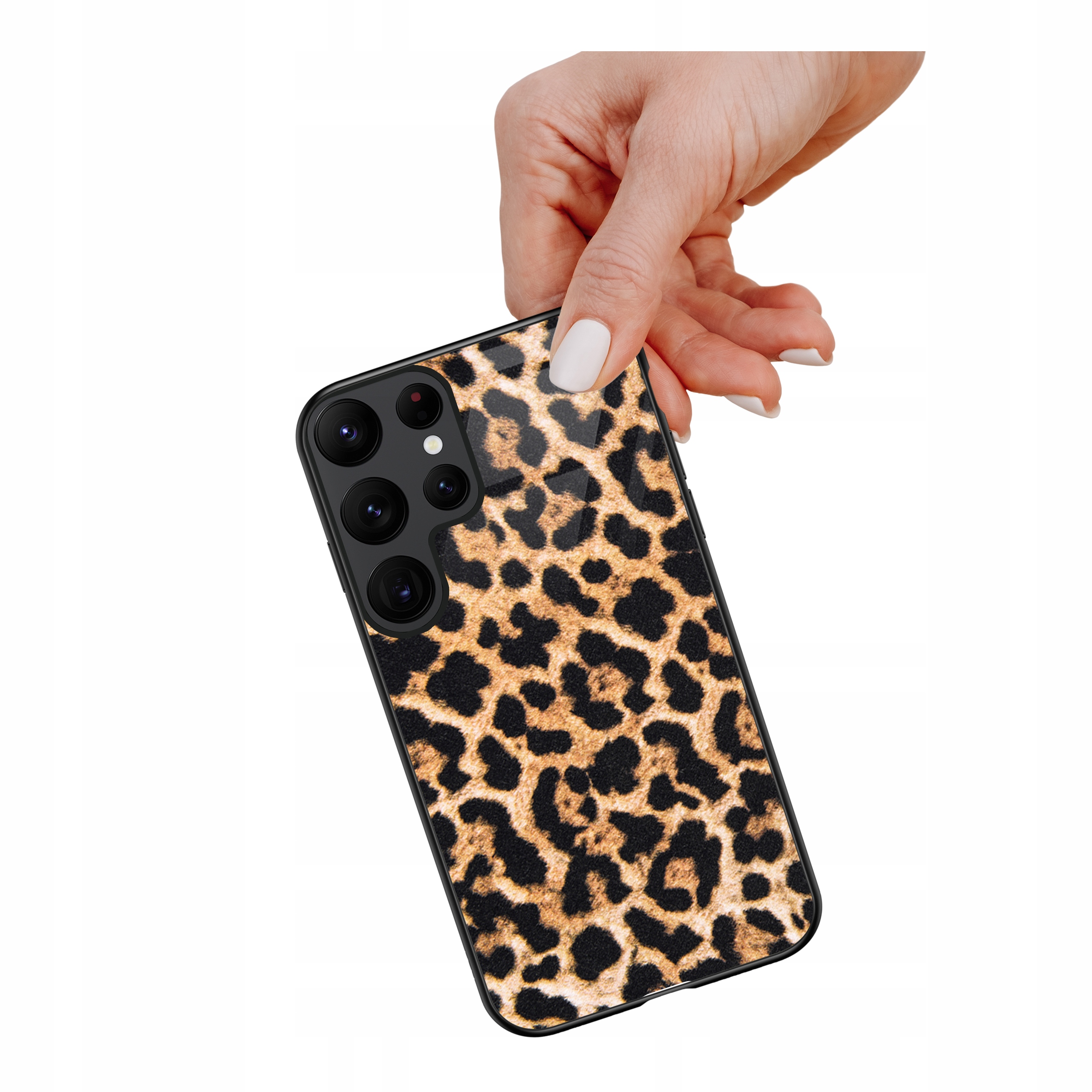 Etui szklane ceramiczne do Samsung Galaxy S25 Ultra Panterka