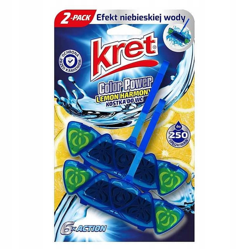 

Kret Kostka wc 2 pack Color Lemon Harmony