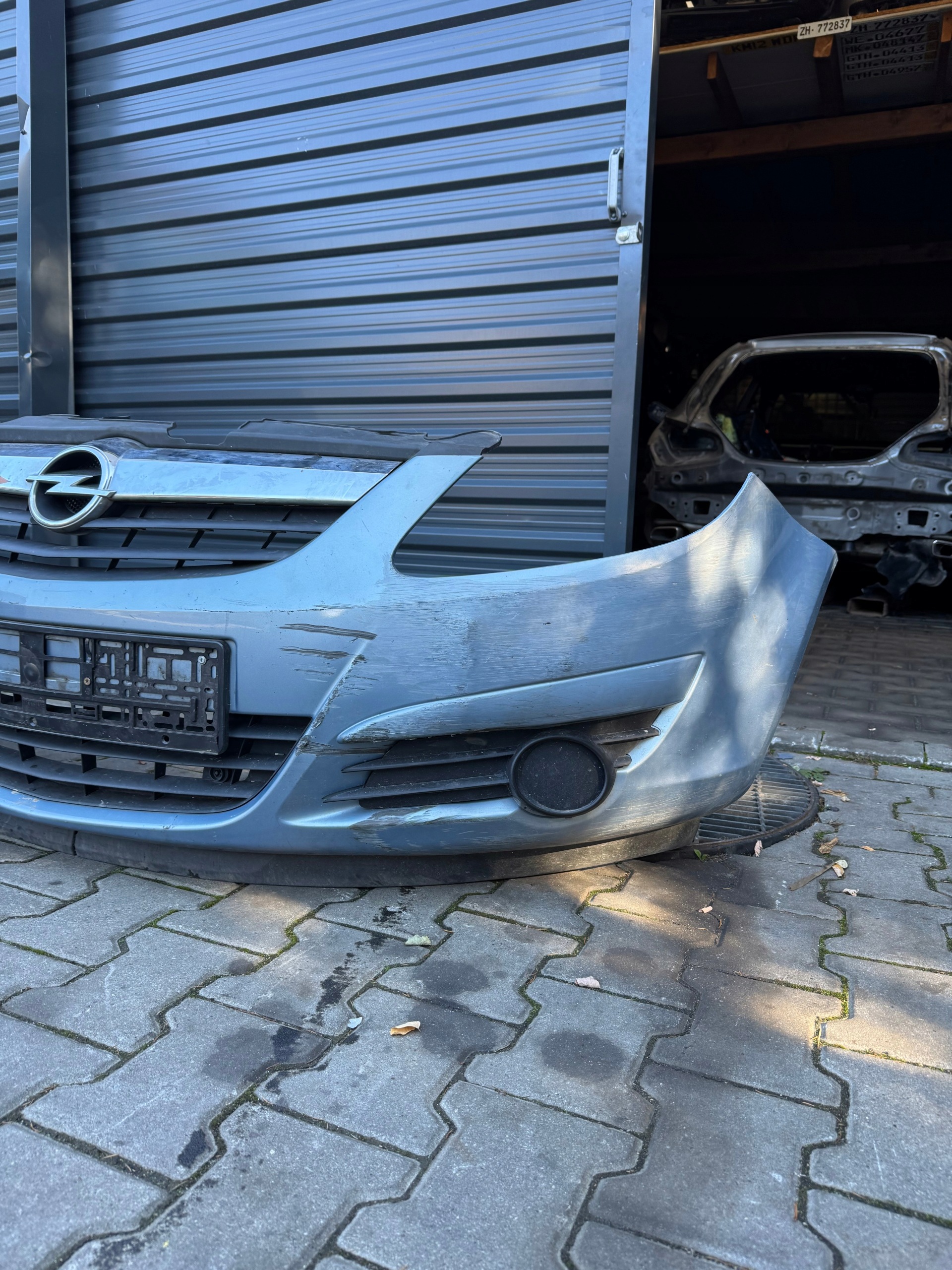 OPEL CORSA D nárazník předek přední před facelift originál kompletní
