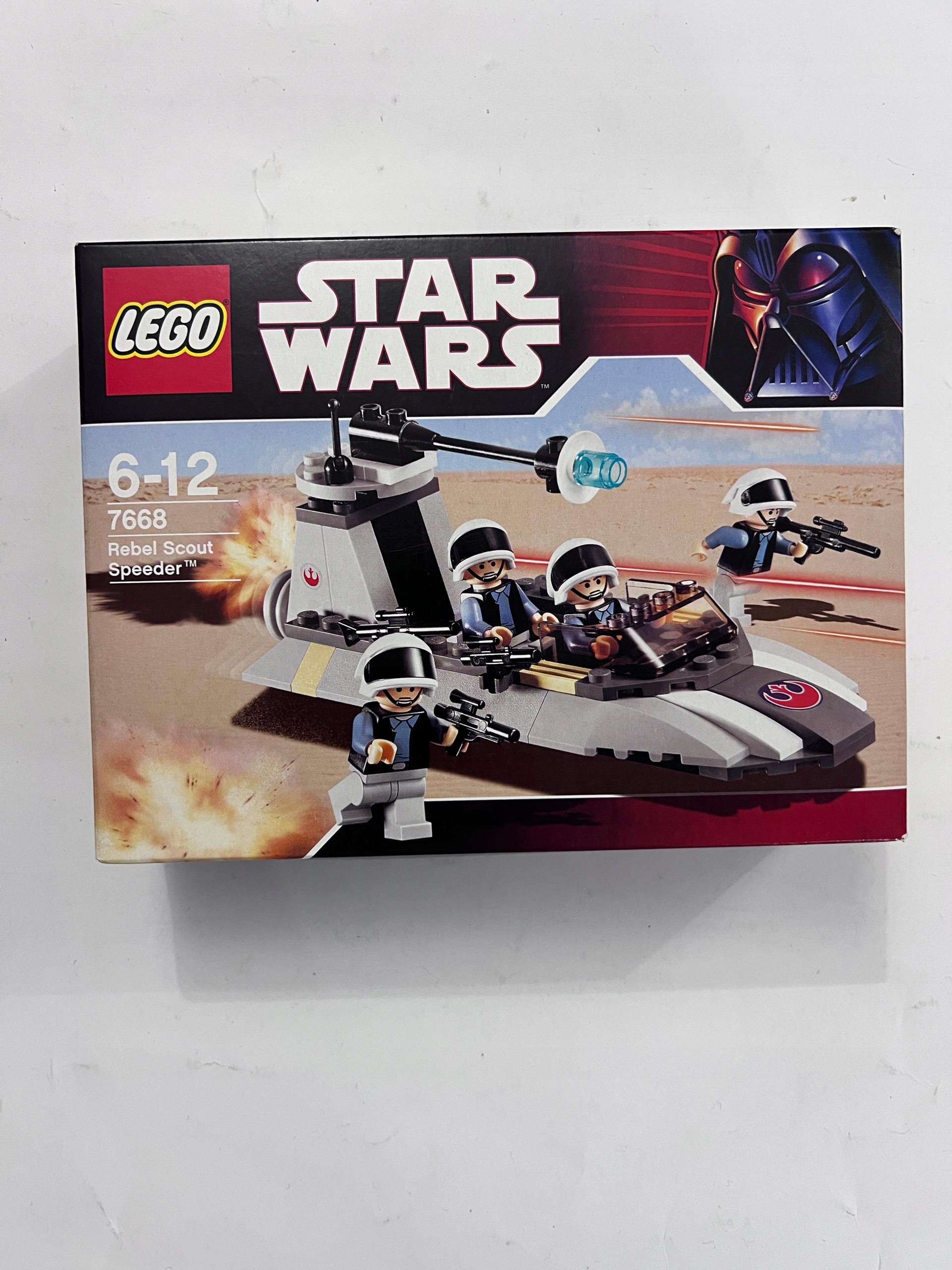 Lego 7668 Star Wars Rebel Scout Speeder unikat z 2008r
