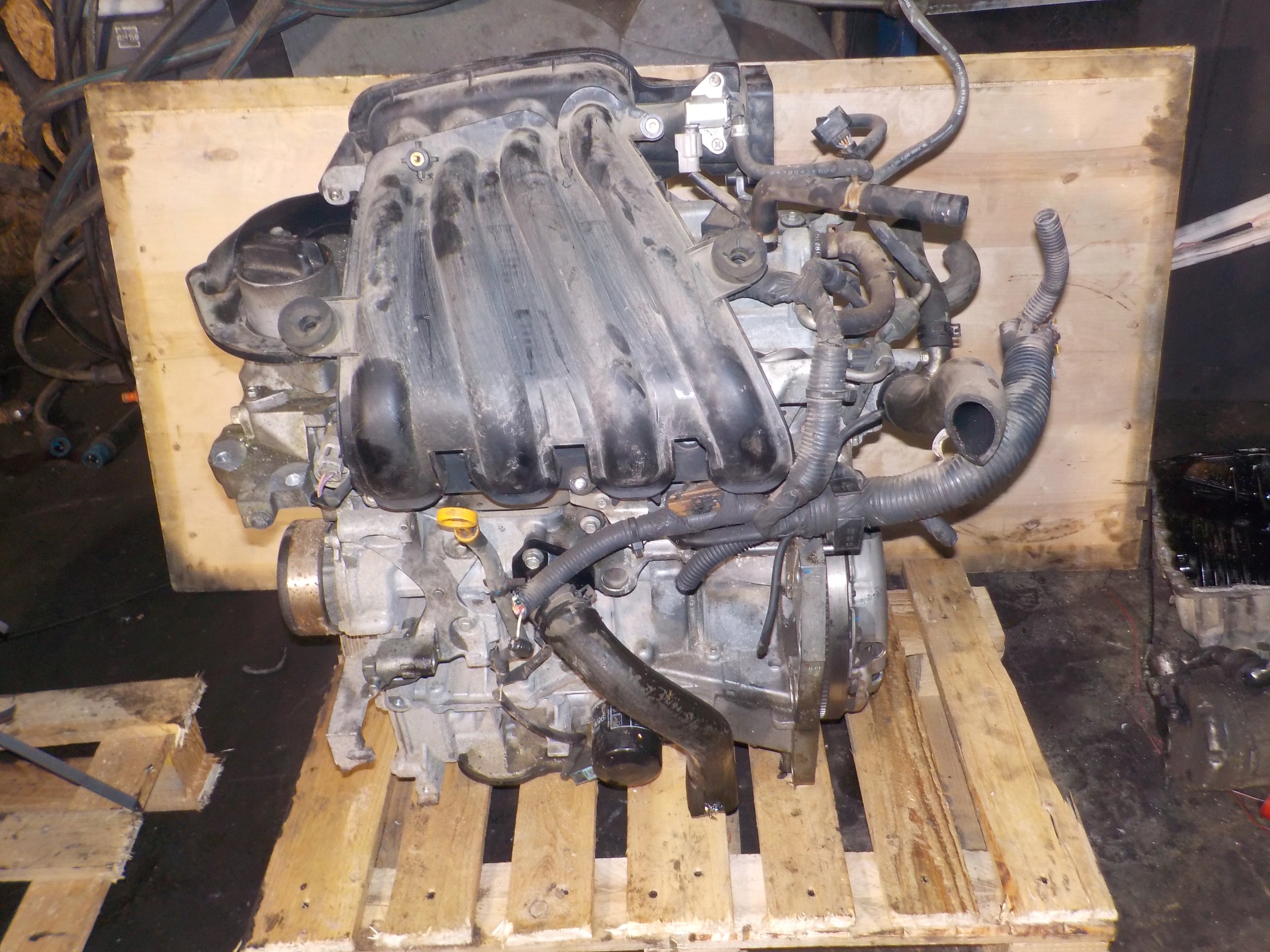 Двигатель nissan TIIDA 1.6 16V ED3