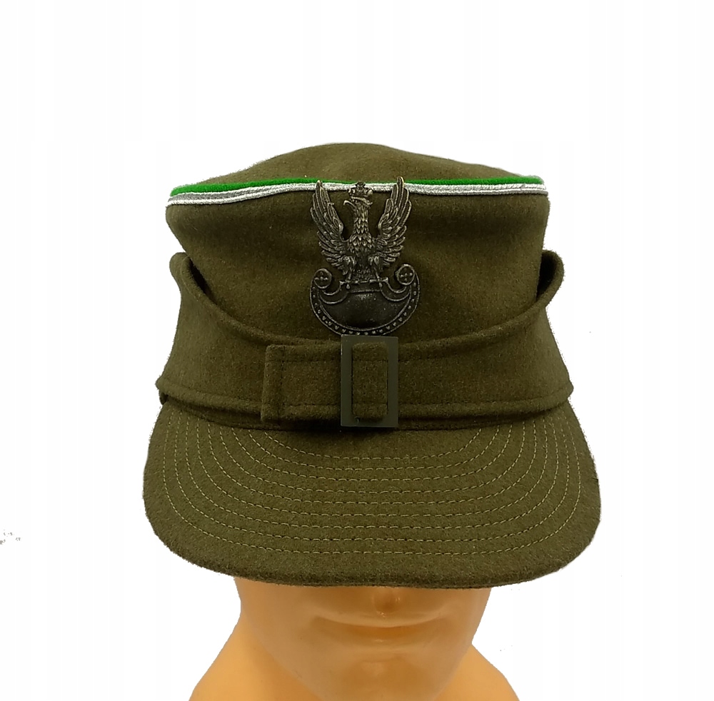 Zimowa czapka Straży granicznej -wersja oficerska