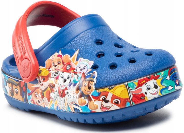 SANDAŁY DZIECIĘCE CROCS KLAPKI PSI PATROL R. 20-21 Długość wkładki wew. 12.3 cm
