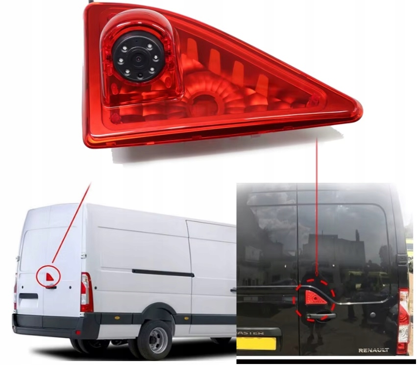 Renault Master Cúvacia kamera Ahd Cvbs 170 stupňov Dióda Regulácia