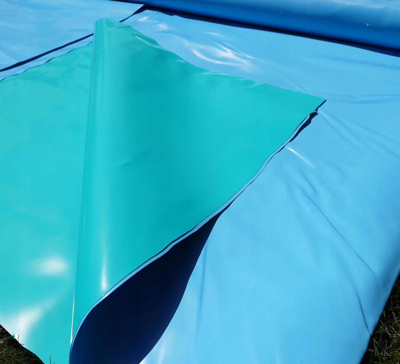 BARDZO MOCNA FOLIA IZOLACYJNA do BASENU 6x11m na oczko wodne GRUBA 0,4mm Długość 11 m