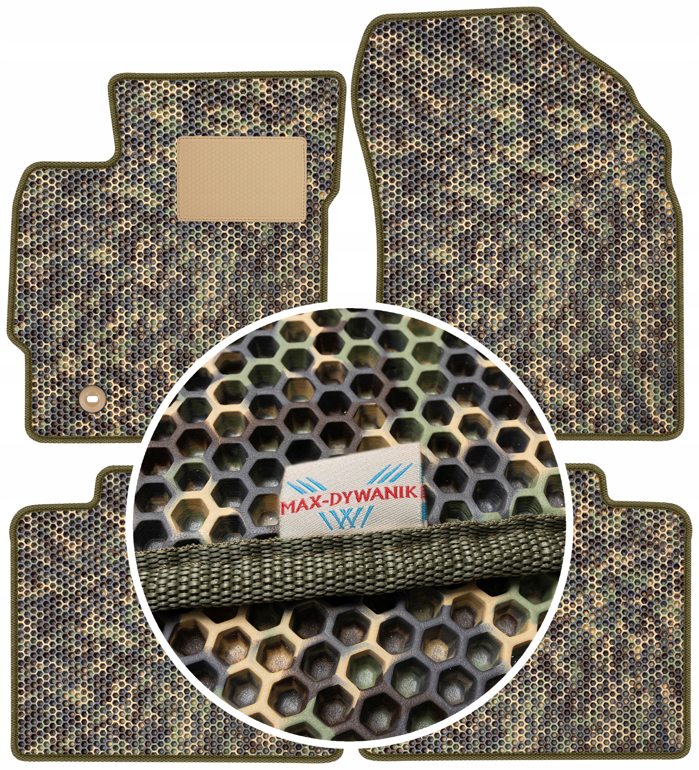 Toyota Corolla XI 2014-2019 Gumové rohože do auta Eva Moro