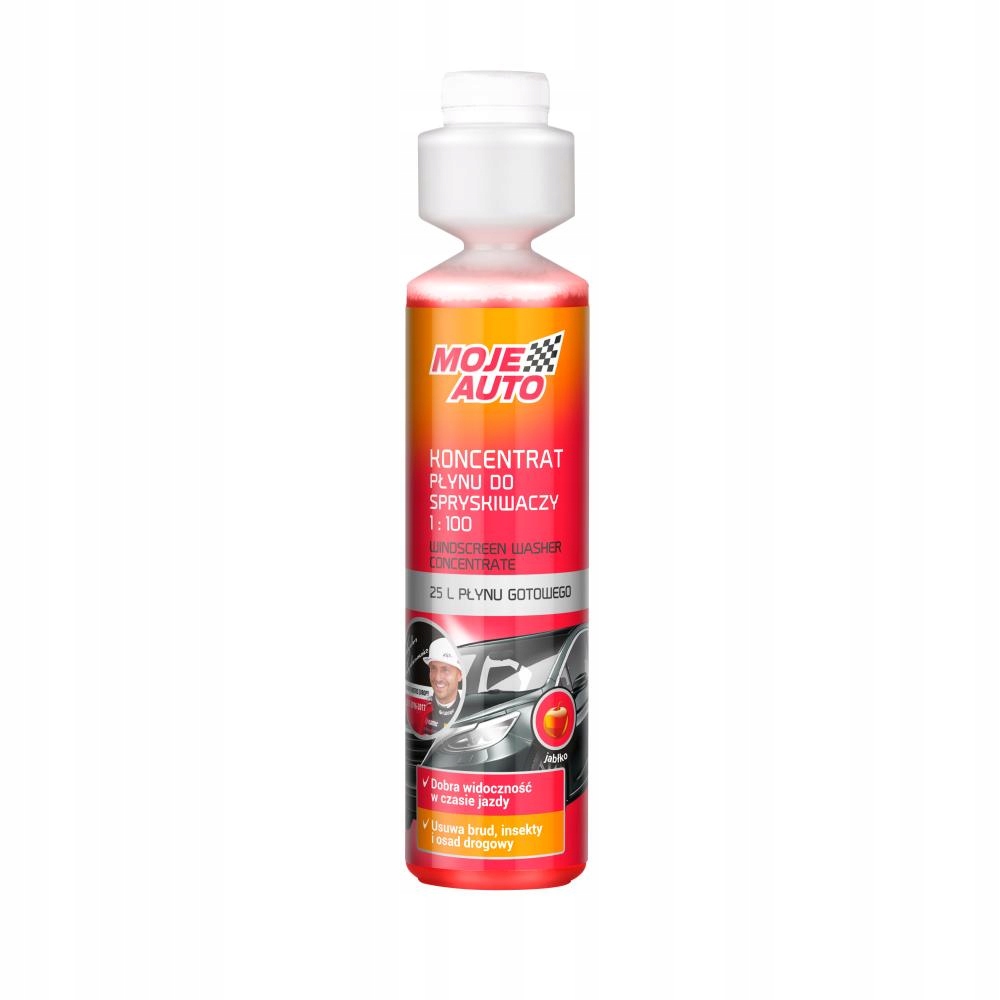 KONCENTRAT PŁYNU DO SPRYSKIWACZY MIX ZAPACHÓW 250ML X3 JABŁKO CYTRYNA LEŚNY Producent Moje Auto
